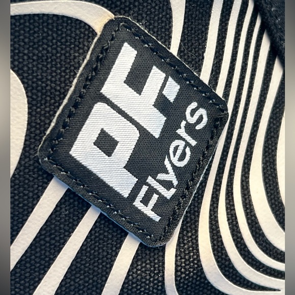 🦨 New UNISEX PF FLYERS LET IT FLOW ALLSTON X CHILLHOUSE HI TOP CANVAS SNEAKER - Picture 11 of 12